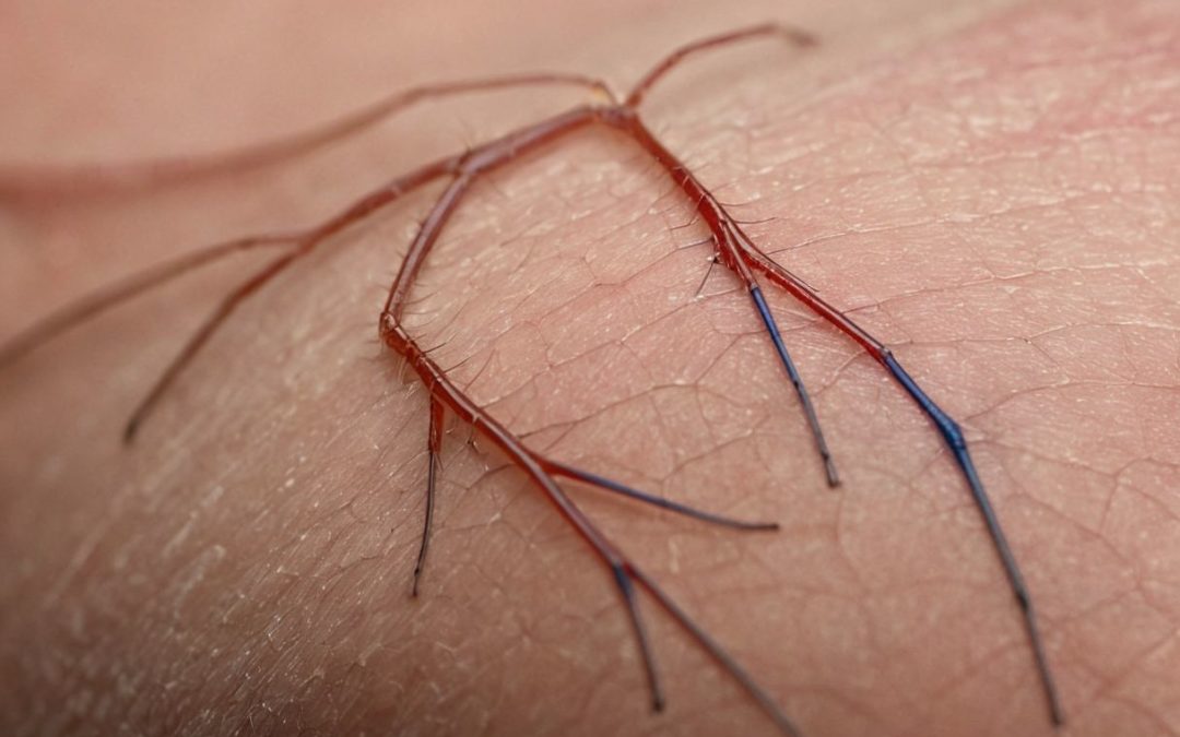 Besenreiser auf der Nase: Ursachen, Symptome und Behandlung